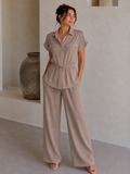 Blush Linen Takım Kombin