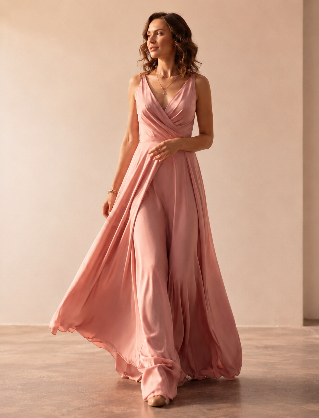 Dust Pink Jumpsuit